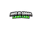 Men In Green Lawn Care Logo